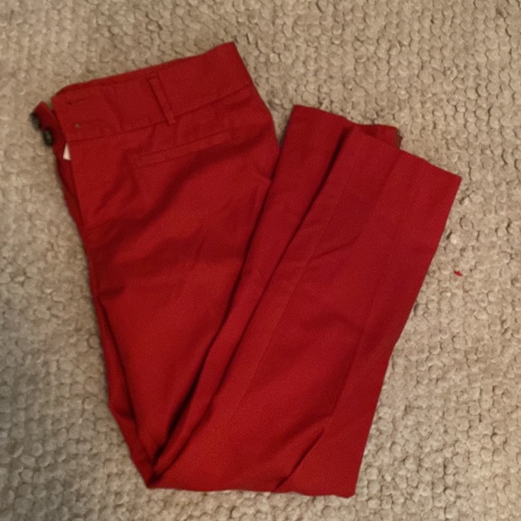 Anthropologie Cartonnier Burnt Orange Charlie Ankle Pants. Size 4 - Picture 14 of 15